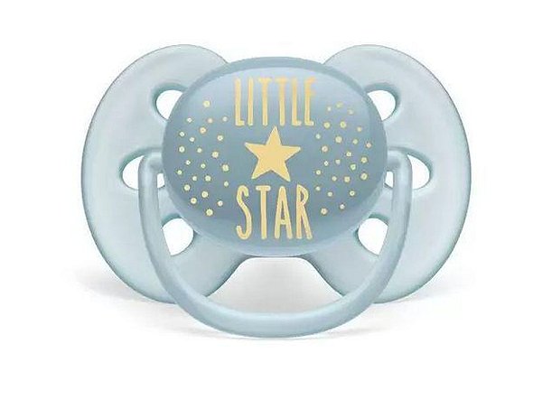 Chupeta Ultra Soft Little Star 6-18M - Avent