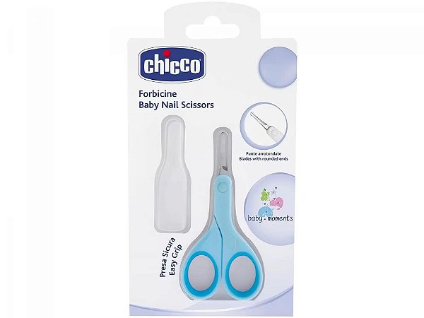 Tesoura para Bebê Azul- Chicco