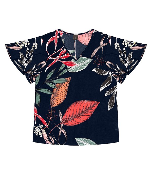Blusa Feminina Estampada Rovitex