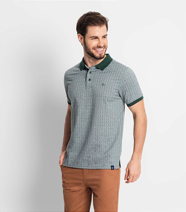 Camisa Polo Masculina Rovitex