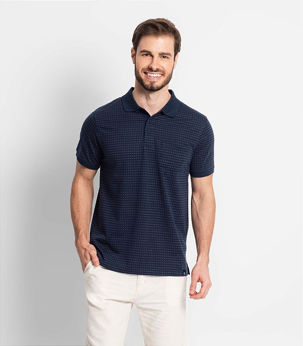 Camisa Polo Masculina Rovitex