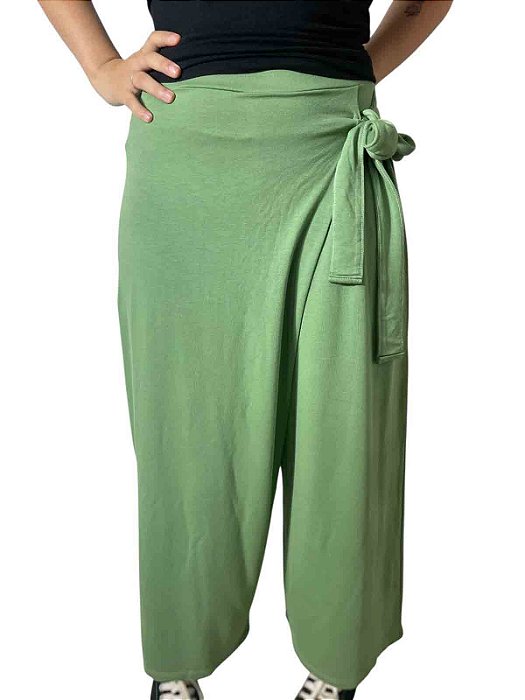 Calça Pantacourt Fashion – Verde Musgo | Enfim