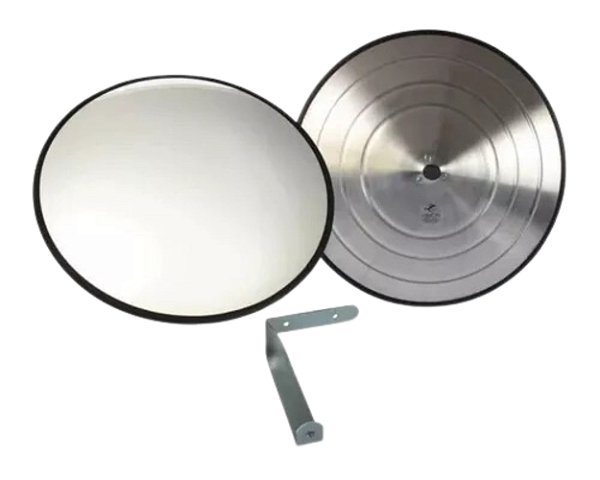 Espelho Paronâmica Redondo Segurança Loja Comércio Estacionamento Mercado Borracha 500mm