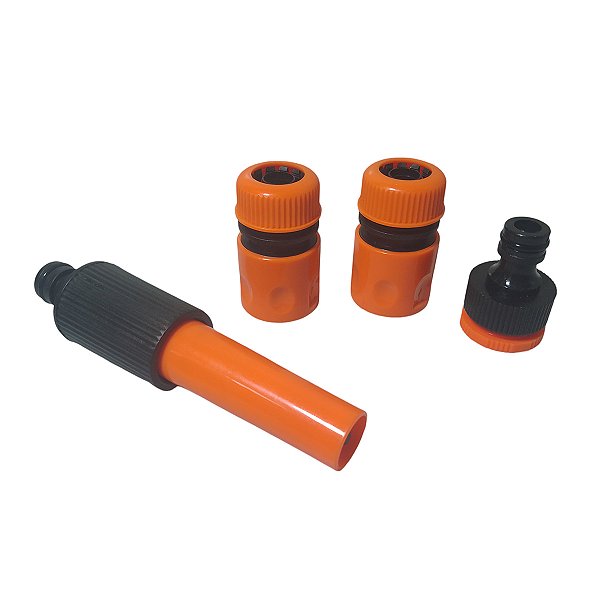 Kit Para Mangueira Com Esguicho 1/2 Polegada Irrigação Jardinagem Borrachas Londrina