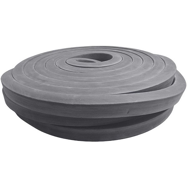 Borracha Perfil Esponjoso Vedação 30x25 mm SBR Macio - 1 Metro