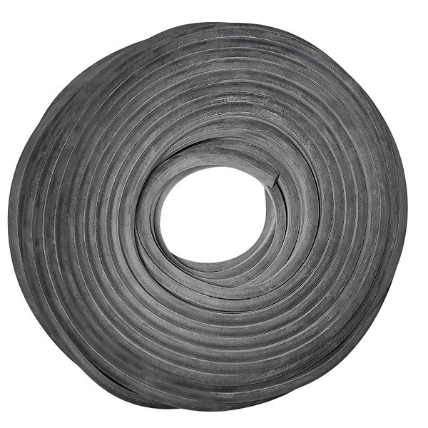 Borracha Perfil Esponjoso Macio 25x12,5mm - 1 Metro