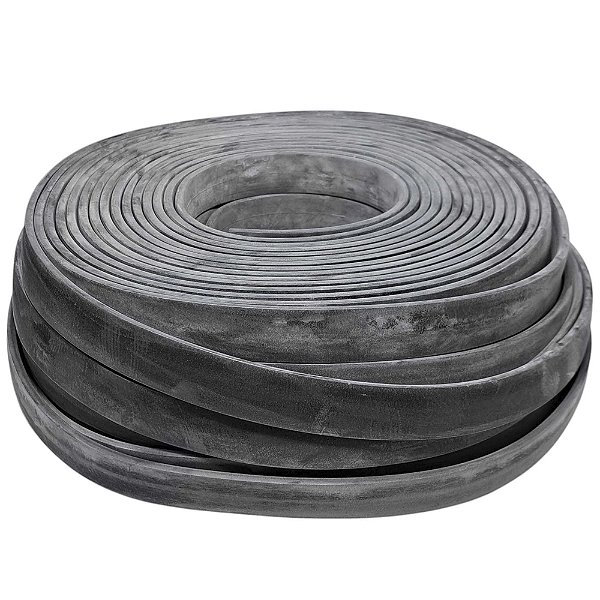 Borracha Perfil Esponjoso Vedação 25x05mm Macio - 1 Metro