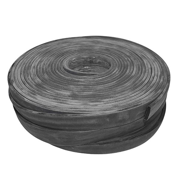 Borracha Perfil Esponjoso Vedação 32x06 mm Macio - 01 Metro