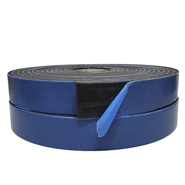 Fita Adesiva Cola Vedação Janela Porta 50 X 8mm - 10 Metros Borrachas Londrina