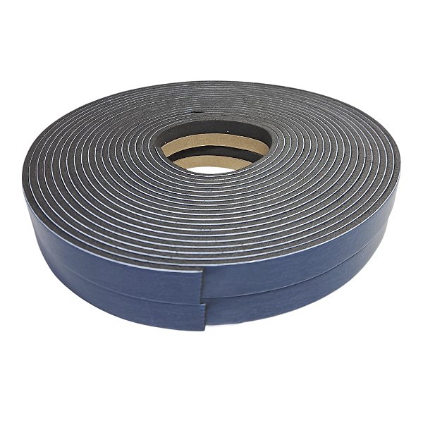 Fita Adesiva Cola Vedação Janela Porta 20 X 4 mm - 10 Metros Borrachas Londrina