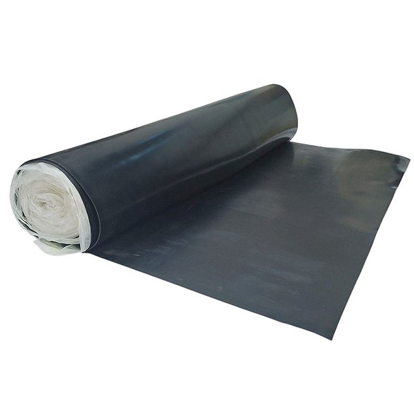 Lençol de Borracha com 1 Lona 3mm x 1000mm Borrachas Londrina - 1 Metro