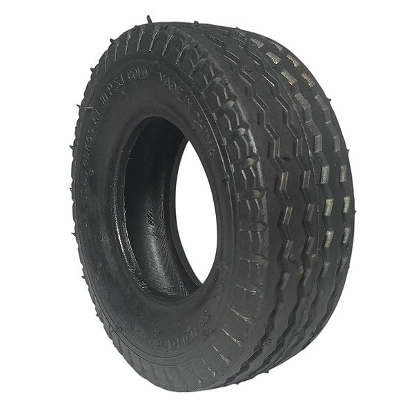Pneu Para Carrinho Manual 6x2 Capacidade 40KG Borrachas Londrina