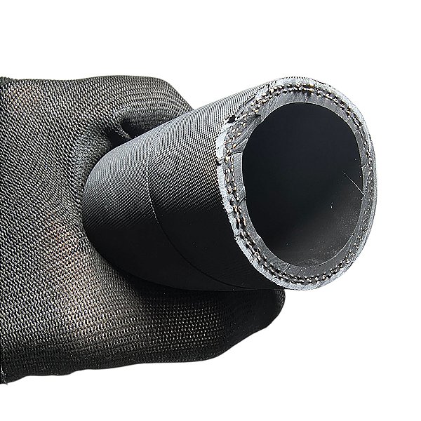 Mangueira Descarga Óleo Combustível Borracha 1.1/2 Polegadas 150 PSI Borrachas Londrina - 1 Metro