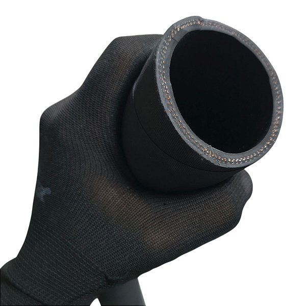 Mangueira Descarga Óleo Combustível Borracha 2 Polegadas 150 PSI Borrachas Londrina - 1 Metro