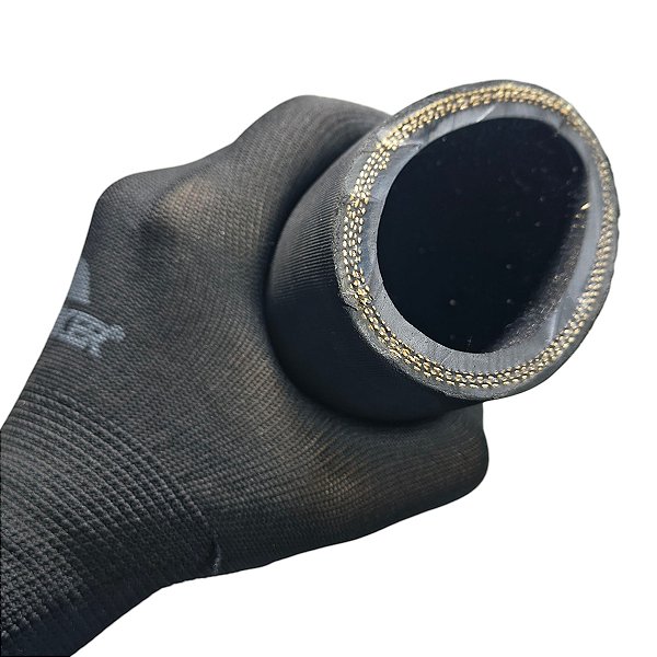 Mangueira Descarga Óleo Combustível Borracha 2 Polegadas 300 PSI Borrachas Londrina - 1 Metro