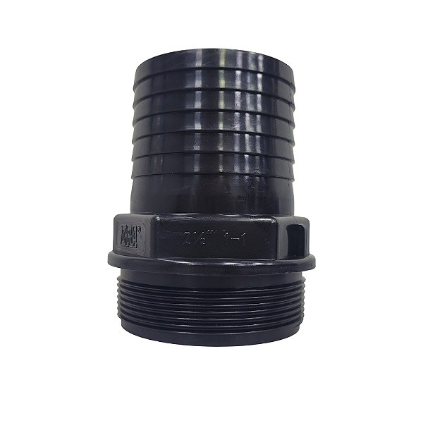Espigão Plástico Macho 2.1/2 em PVC BSPT