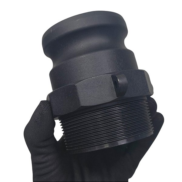 Engate Rápido Macho com Rosca Externa Em Polipropileno 2.1/2 Polegadas Conexões Borrachas Londrina