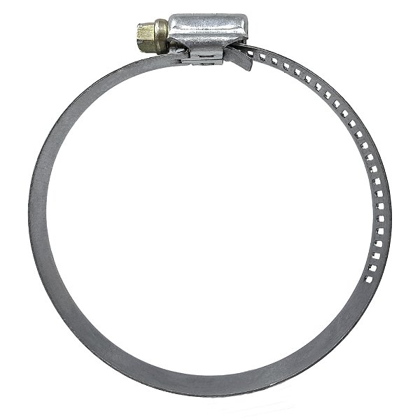Abraçadeira Aço Carbono Rosca Sem Fim 64X83 - 14MM - 1 UND Borrachas Londrina