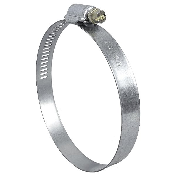 Abraçadeira Aço Carbono Rosca Sem Fim 76X95 - 14MM - 1 UND Borrachas Londrina