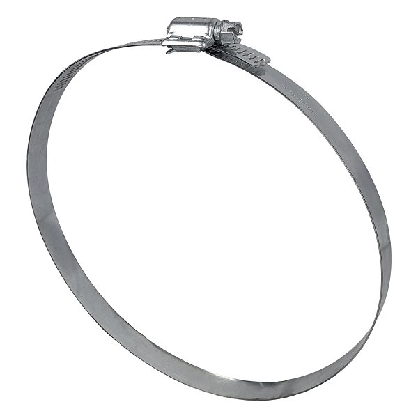 Abraçadeira Aço Galvanizado Rosca Sem Fim 165X184 - 14MM - 1 UND Borrachas Londrina