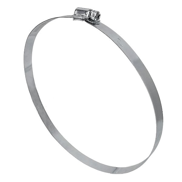 Abraçadeira Aço Galvanizado Rosca Sem Fim 197X216 - 14MM - 1 UND Borrachas Londrina