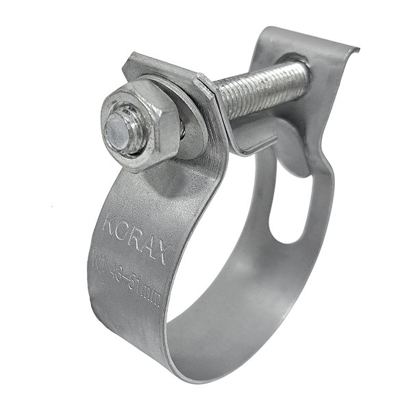 Abraçadeira Tipo Mangote Aço Galvanizado 43 X 51 MM Larg. 20 MM - 1 Unidade Borrachas Londrina