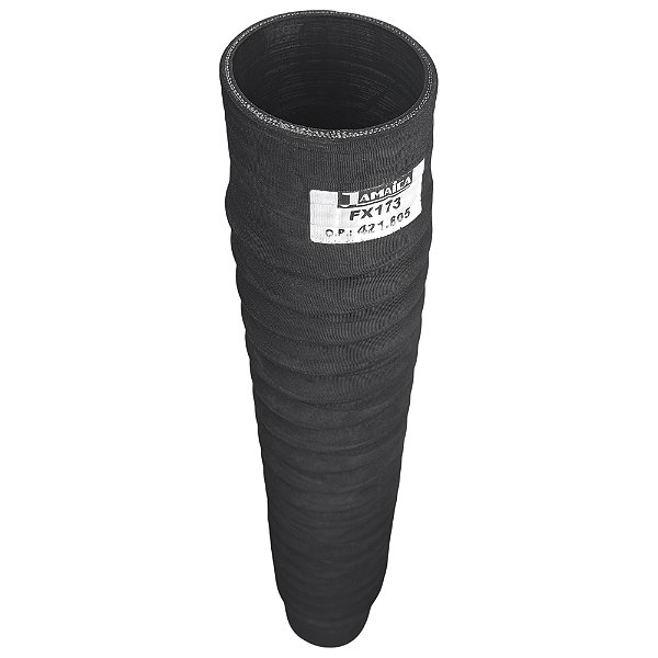 Mangueira Flexível Industrial Tubo Radiador EPDM 2.1/2" x 500 mm – 1 Unidade Borrachas Londrina