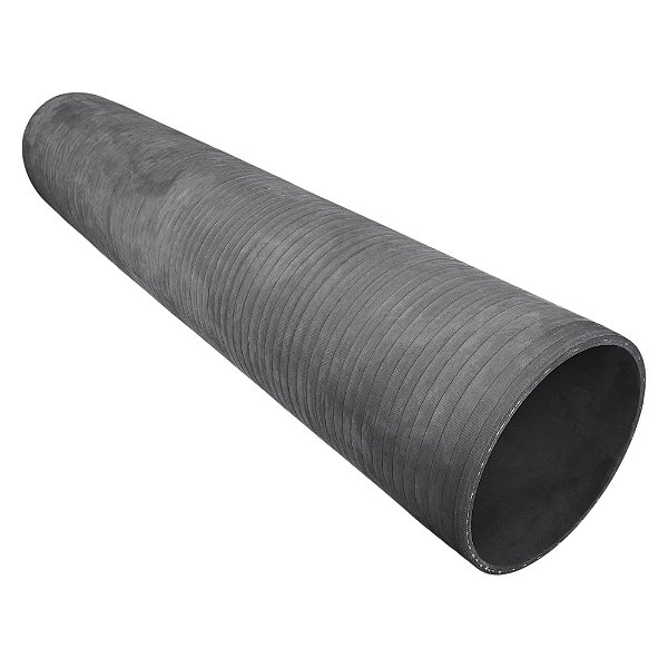 Tubo Reto Industrial Água e Ar EPDM 8" x 1000 mm – 1 Unidade Borrachas Londrina