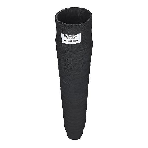 Mangueira Flexível Industrial Tubo Radiador EPDM 3" x 600 mm – 1 Unidade Borrachas Londrina