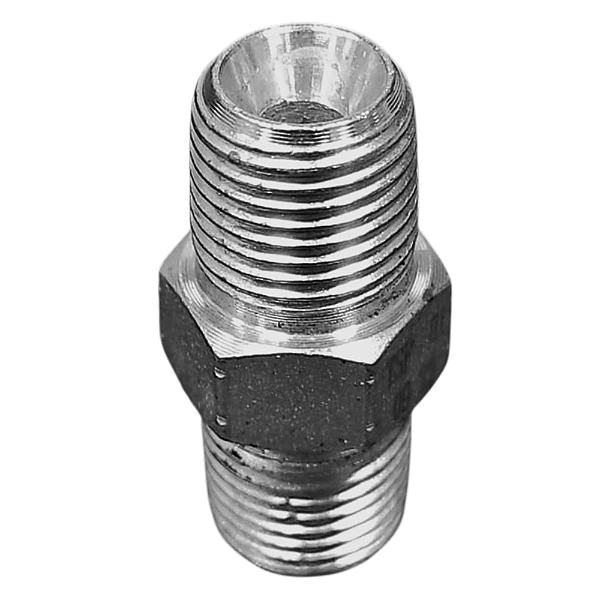 Adaptador Macho Rosca NPT 1/8" x 1/8" Metálico Alta Pressão