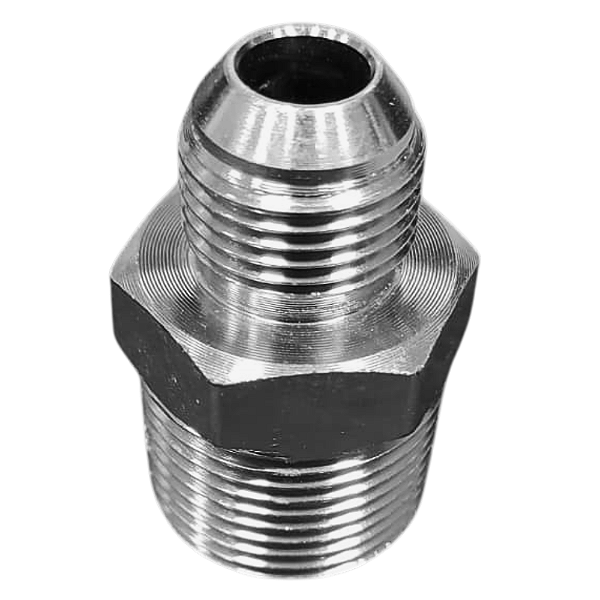 Adaptador Hidráulico 3/4 JIC x 3/4 NPT Macho Alta Pressão