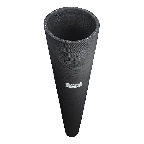 Tubo Reto Industrial Água e Ar EPDM 4" x 1000 mm – 1 Unidade Borrachas Londrina