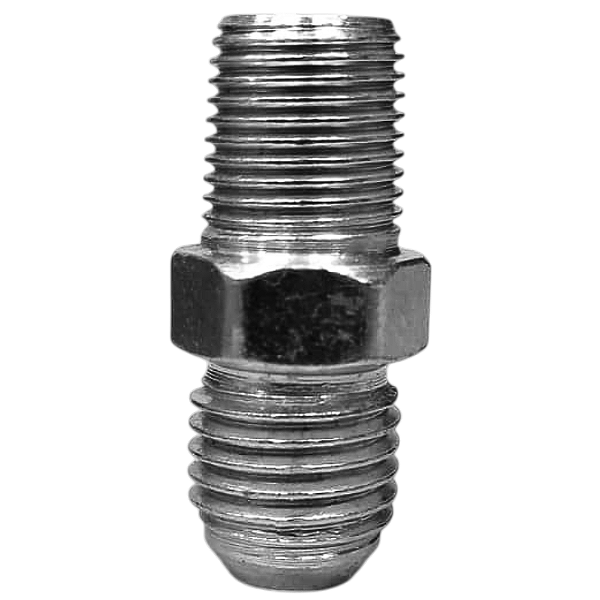 Adaptador Hidráulico 7/16" JIC x 1/8" NPT Macho Alta Pressão