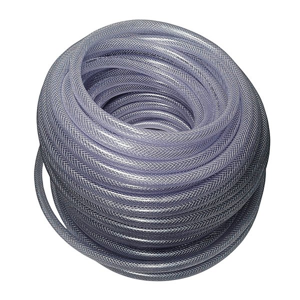 Mangueira PT250 Atóxica Transparente 3/4" PVC Flexível