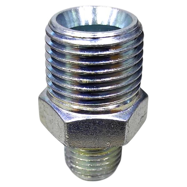 Adaptador Hidráulico 9/16" JIC x 1/2" NPT Macho Alta Pressão