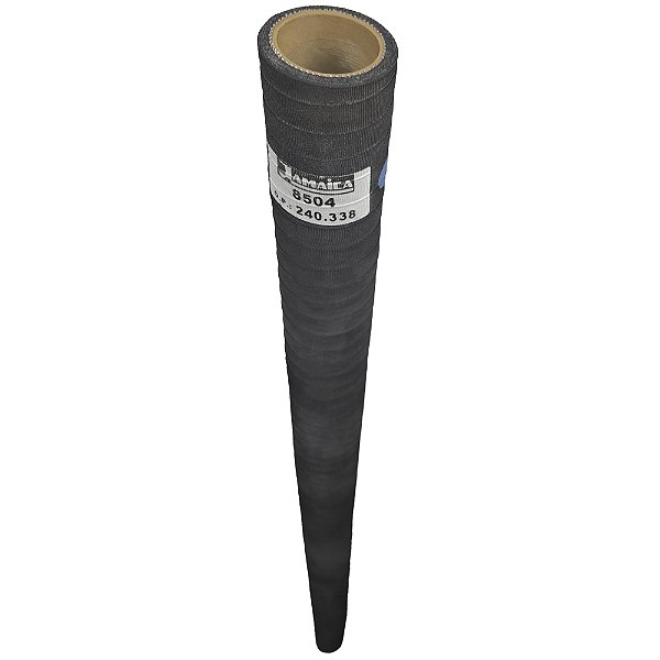 Tubo Reto Industrial Nitrílico EPDM 1.1/4" x 1000 mm – 1 Unidade Borrachas Londrina