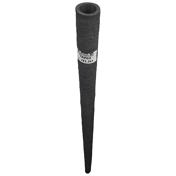 Tubo Reto Industrial Água e Ar EPDM 1" – 1 Unidade Borrachas Londrina