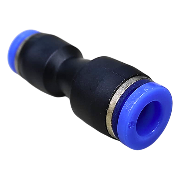 Conexão União Emenda Redutora 6mm X 4mm Pneumática