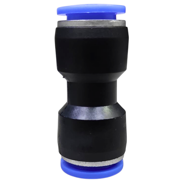 União Emenda Pneumática Reta 12mm X 12mm Para Conexão