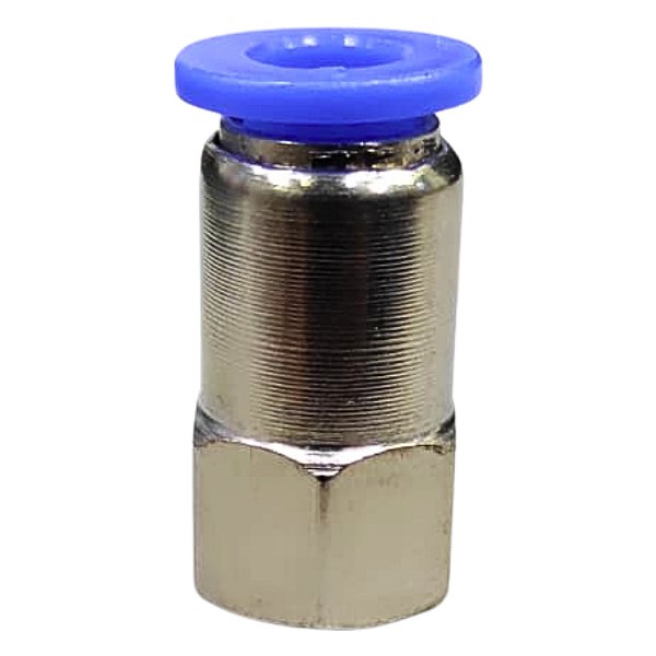 União Reta Pneumática Fêmea 6mm X 1/8" Para Conexão