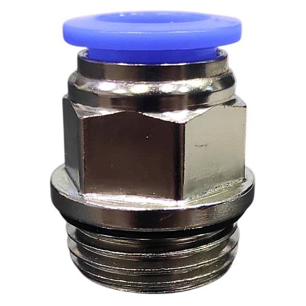 União Reta Pneumática Pu Macho 12mm X 1/2" Para Conexão