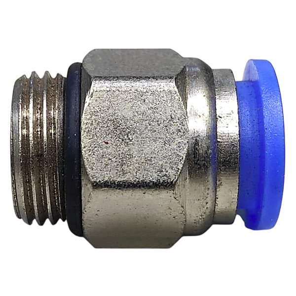União Reta Pneumática Pu Macho 12mm X 3/8" Para Conexão