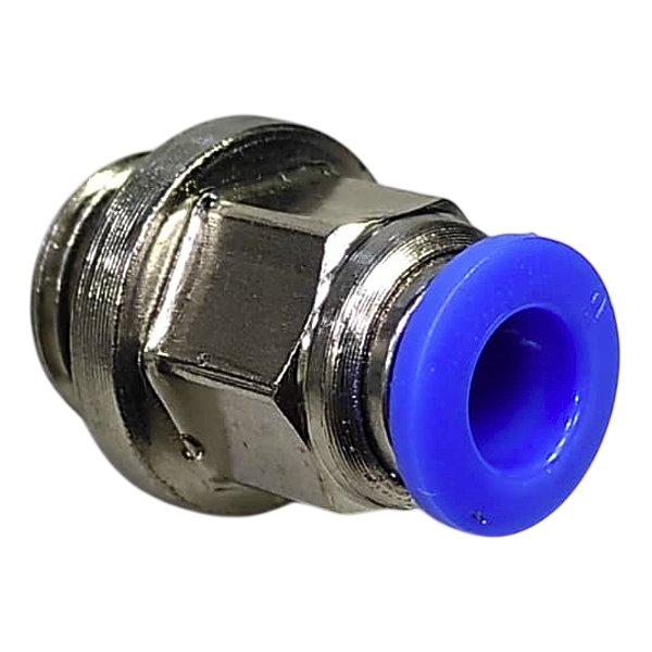 União Reta Pneumática Pu Macho 6mm X 1/4" Para Conexão