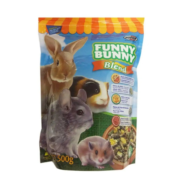 Ração Funny Bunny Roedores Blend Supra 500 g