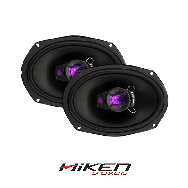 ALTO FALANTE 6X9 HK 200W (CARCAÇA METAL) - HIKEN 6X9HQI