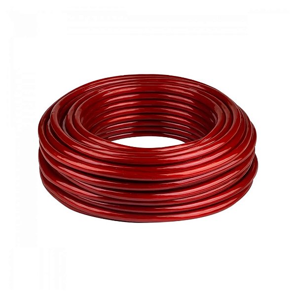 CABO FORÇA VERMELHO ROLO 16MM 25M PERMAK