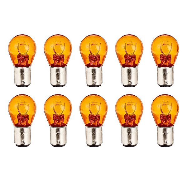 LAMPADA COMUM 1PO AMBAR  C/10 - HALOWAY