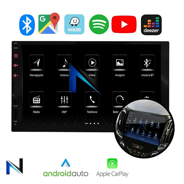 CENTRAL MULTIMIDIA MP5 9" APPLE CARPLAY ANDROID AUTO N50 - NIMUS