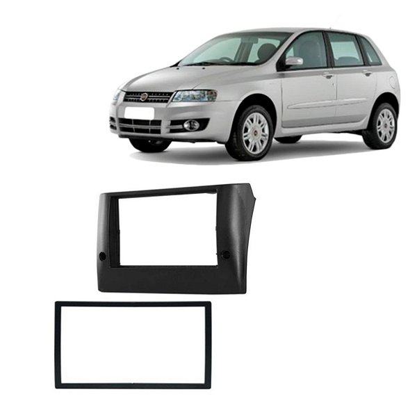 MOLDURA PAINEL 7" FIAT STILO 03/10 2 DIN - PERMAK