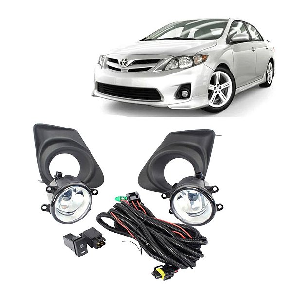 KIT FAROL AUX COROLLA 12/13 MD/PTO BT/ORIG - SHOCKLIGHT